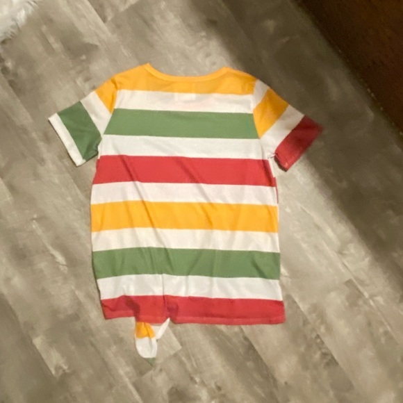 Like new Striped Knot Front tee - Picture 3 of 7